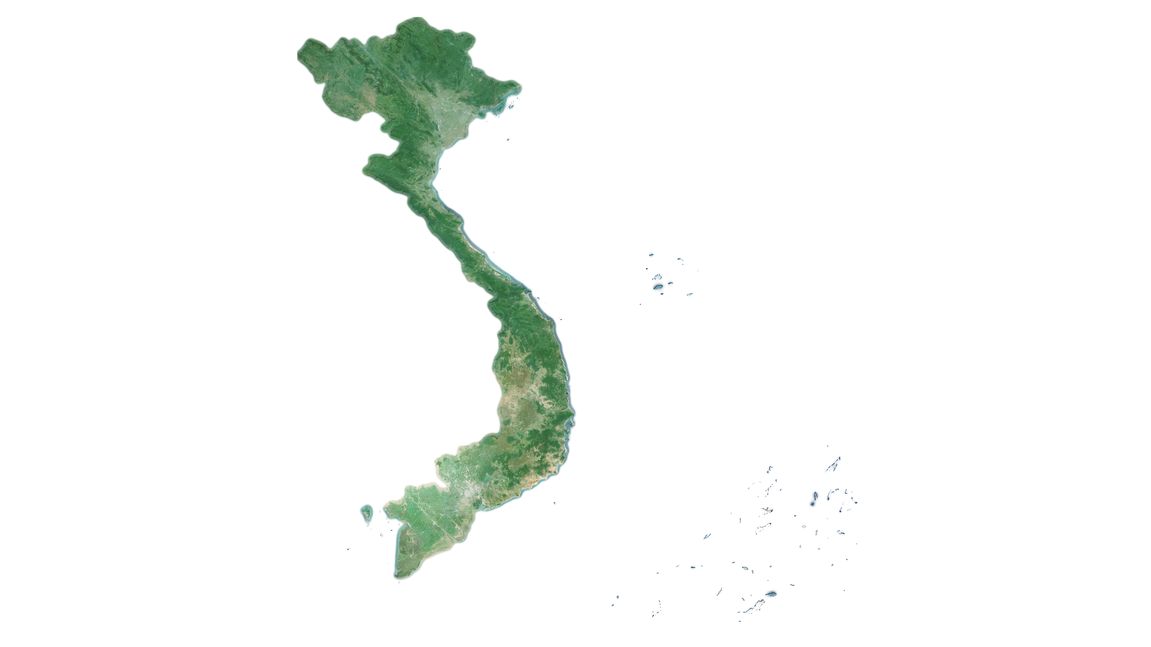 Map of Vietnam
